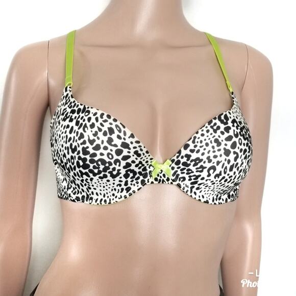 NWT Victoria's Secret | Leopard Print Demi Bra 32D - Picture 1 of 6